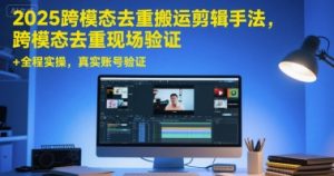 2025跨模态去重搬运剪辑手法，跨模态去重现场验证 +全程实操，真实账号验证-七量思维