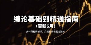 缠论基础到精通指南(更新6月-七量思维