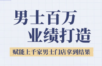 米老师·2025男士美业百万业绩打造-七量思维