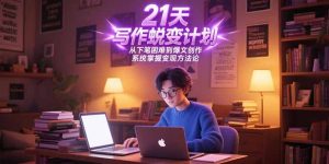 21天写作蜕变计划，从下笔困难到爆文创作，系统掌握变现方法论-七量思维