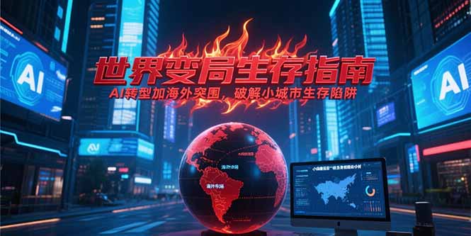 付费文章《世界变局生存指南，AI转型加海外突围，破解小城市生存陷阱》-七量思维