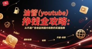 油管(youtube)挣钱全攻略:从开通广告收益到国内收款的实操指南-七量思维