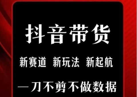 抖音短视频一刀不剪带货，不剪辑，不直播，每天发个视频，等着出单获取带货佣金-七量思维