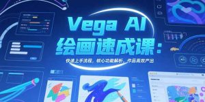 Vega AI绘画速成课:快速上手流程,核心功能解析,作品高效产出-七量思维