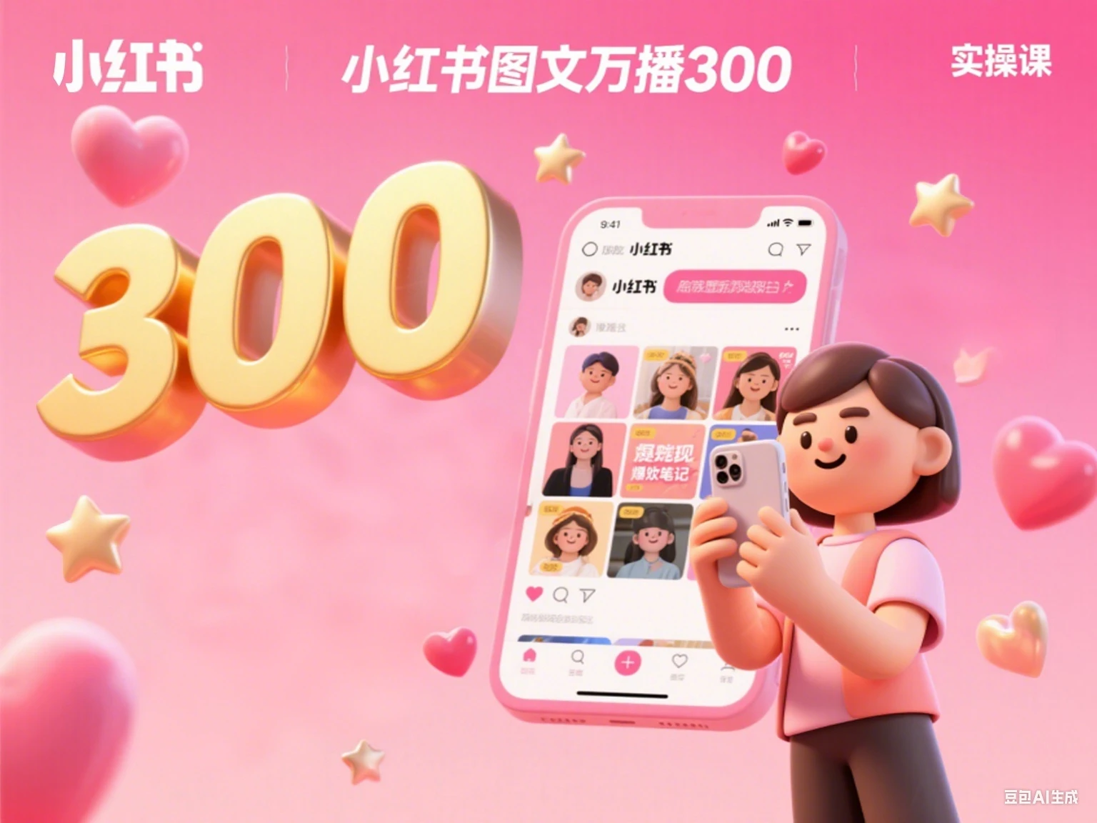 小红书图文 万播300实操课-七量思维