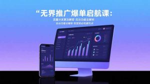 无界推广爆单启航课：流量分发算法解密 后台功能全解析 投放前必知避坑点-七量思维