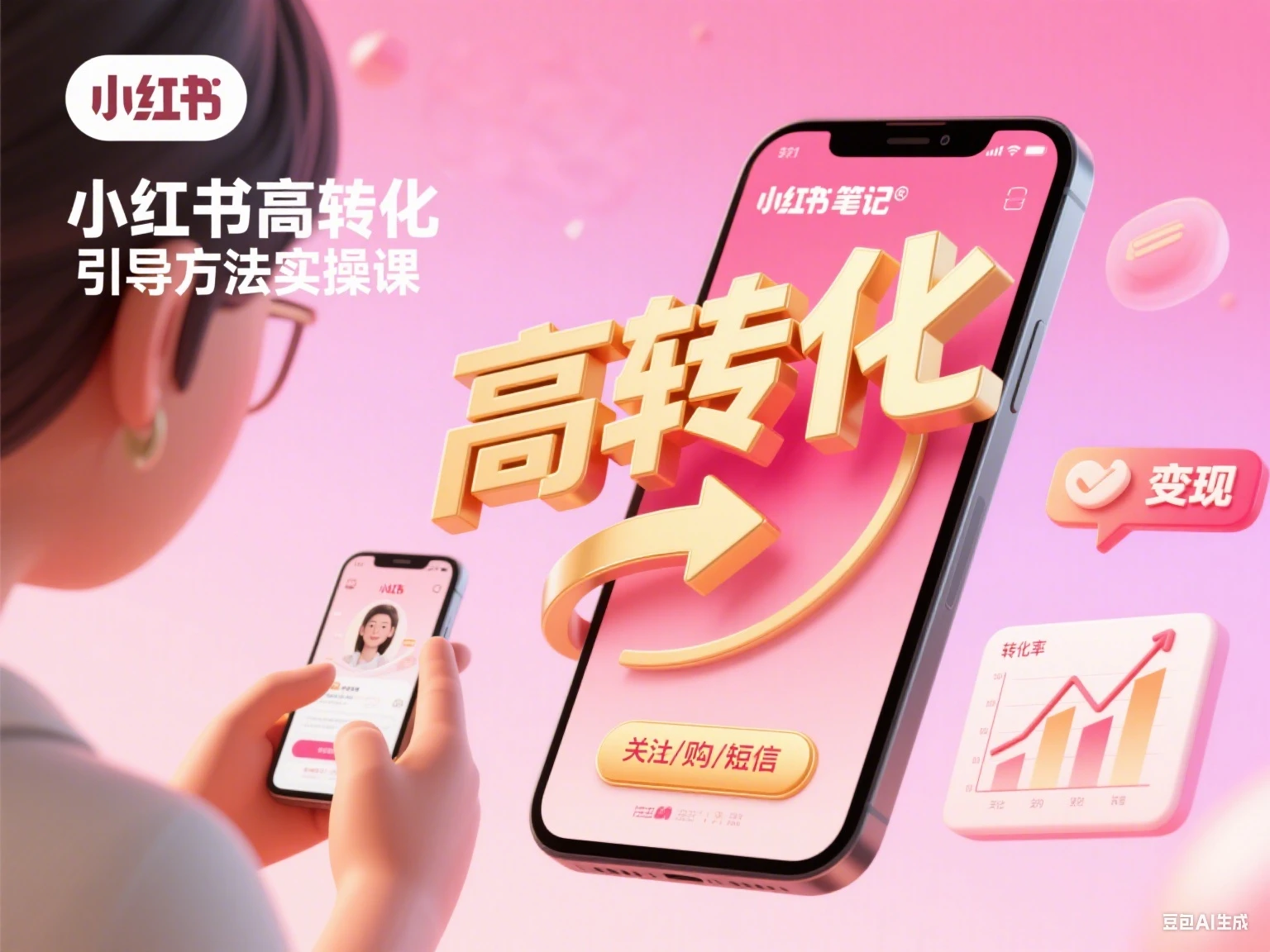 小红书高转化引导方法实操课-七量思维