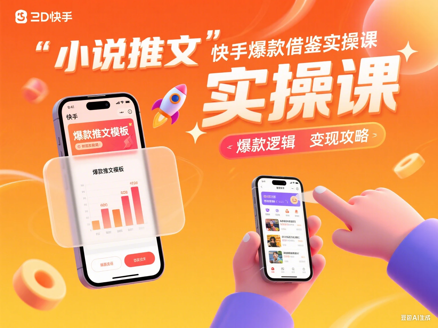 小说推文 快手爆款借鉴实操课-七量思维