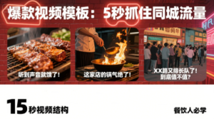 白泽老师·餐饮实体店短视频爆店-七量思维