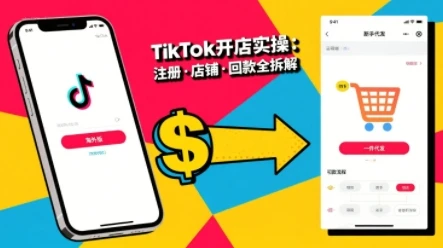 【精】TikTok从开店到投流的进阶课，从基础实操到高阶技巧一网打尽-七量思维