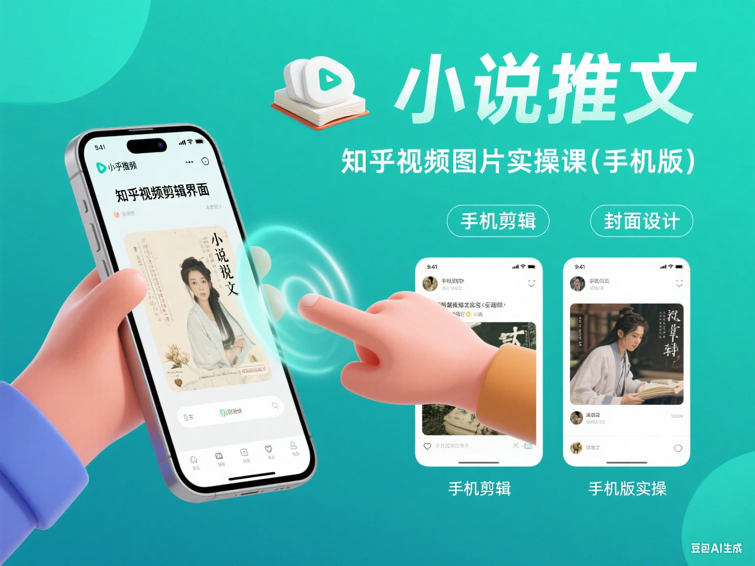【精】小说推文 知乎视频图片实操课（手机版）-七量思维