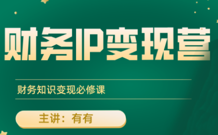 有有老师·财务IP变现营，财务知识变现必修课-七量思维