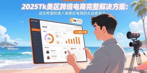 2025Tk美区跨境电商完整解决方案：适合希望快速入局美区电商的从业者学习-七量思维