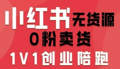 小红书无货源0粉电商课，开店准备、选品策略、笔记撰写、视频剪辑、数据分析、账号打造、资料文档-七量思维