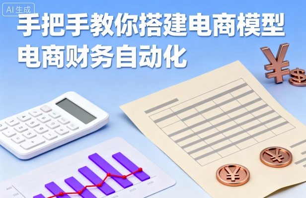 手把手教你搭建电商模型-电商财务自动化-七量思维