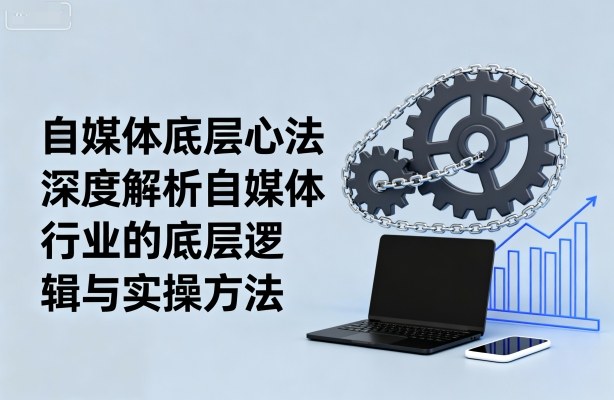 自媒体底层心法，深度解析自媒体行业的底层逻辑与实操方法-七量思维