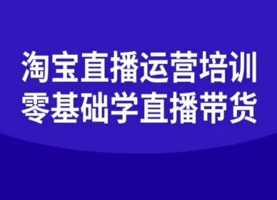 淘宝直播运营培训-零基础学会直播卖货-七量思维