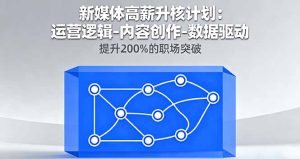 新媒体高薪升核计划：运营逻辑-内容创作-数据驱动，提升200%的职场突破-七量思维