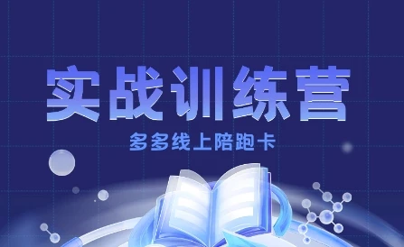 【精】多多实战训练营，从0到1打造一个真正賺钱的店铺-七量思维