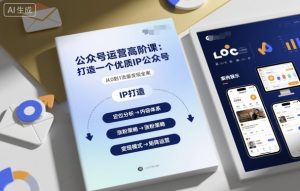 公众号运营高阶课，打造一个优质IP公众号-七量思维
