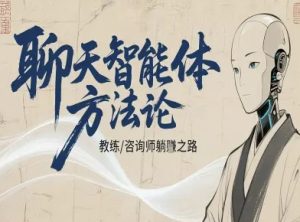 聊天智能体方法论-咨询师教师个人IP教程,咨询师教练躺賺之路-七量思维