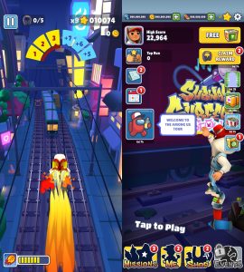 安卓地铁酷跑 v3.54.8 无限金币道具-七量思维