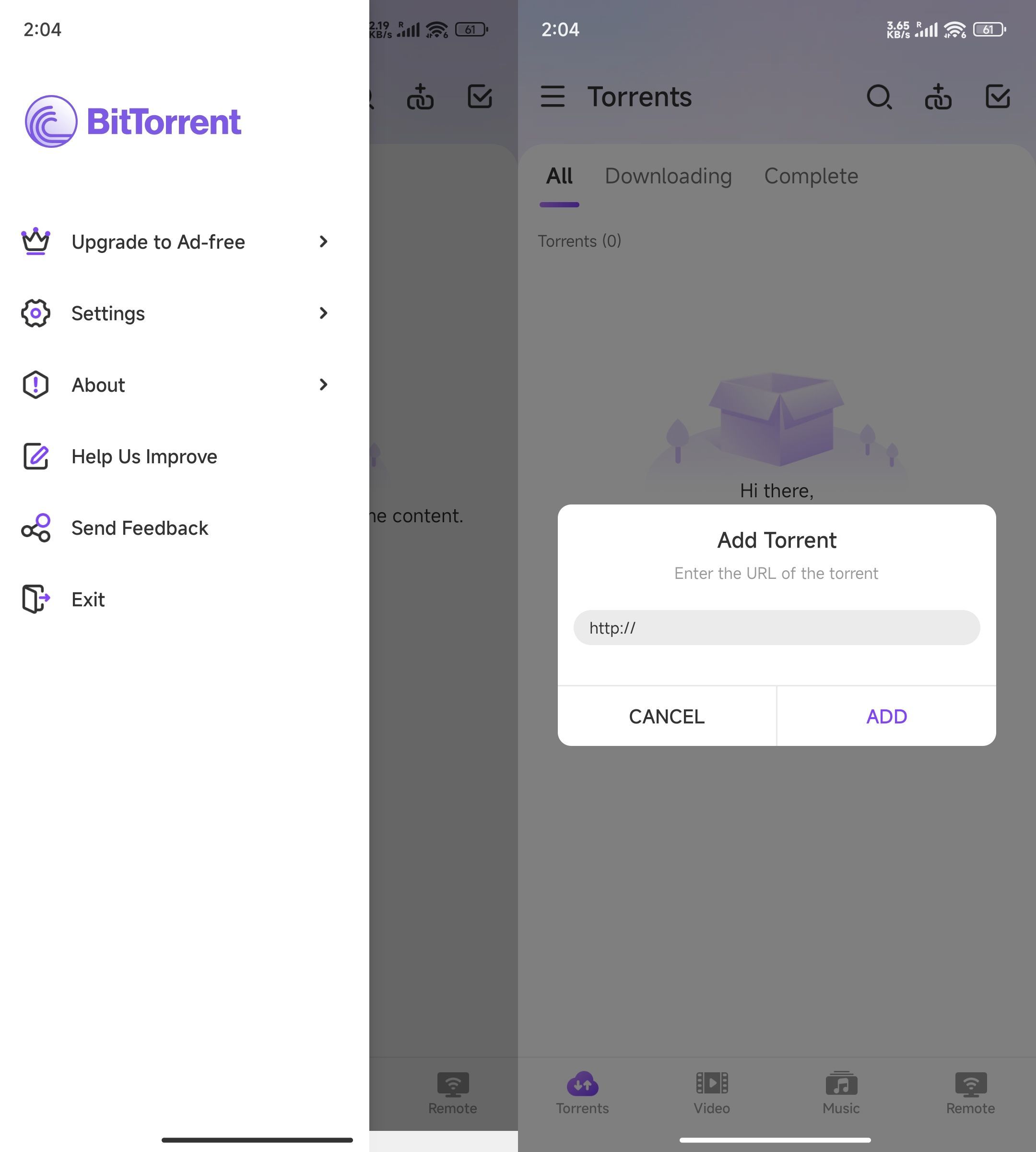 安卓BitTorrent种子下载播放v8.2.58高级版-七量思维