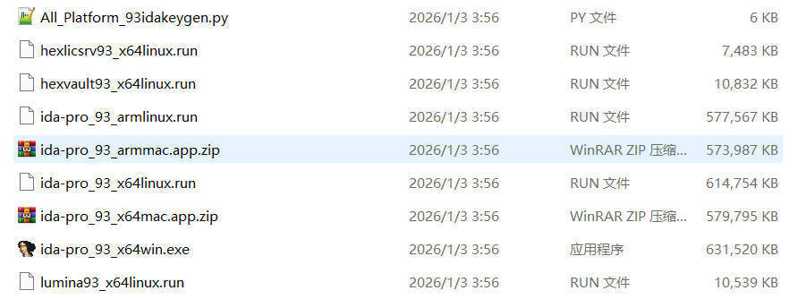 全平台IDA Pro 9.3beta泄露版+注册机-七量思维