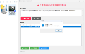 阿修抖音无水印解析工具v1.0-七量思维