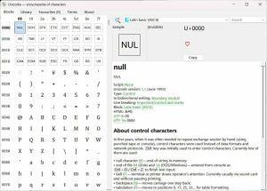 Unicode字符查询Unicodia v3.0.8绿色版-七量思维