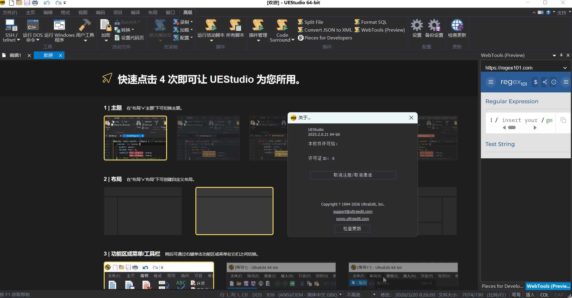 IDM UEStudio v25.2.0.21绿色版-七量思维
