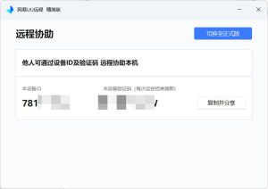 网易UU远程被控端 v4.23.1单文件精简版-七量思维