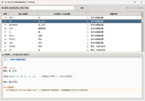 SQL核心单词查询115词 在线+客户端-七量思维
