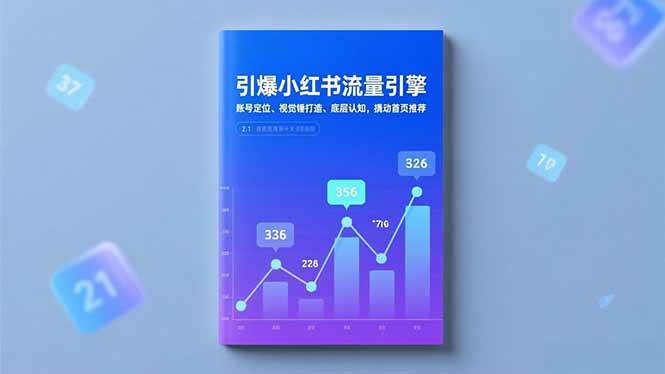 (16744期)引爆小红书流量引擎,账号定位、视觉锤打造、底层认知,撬动首页推荐-七量思维
