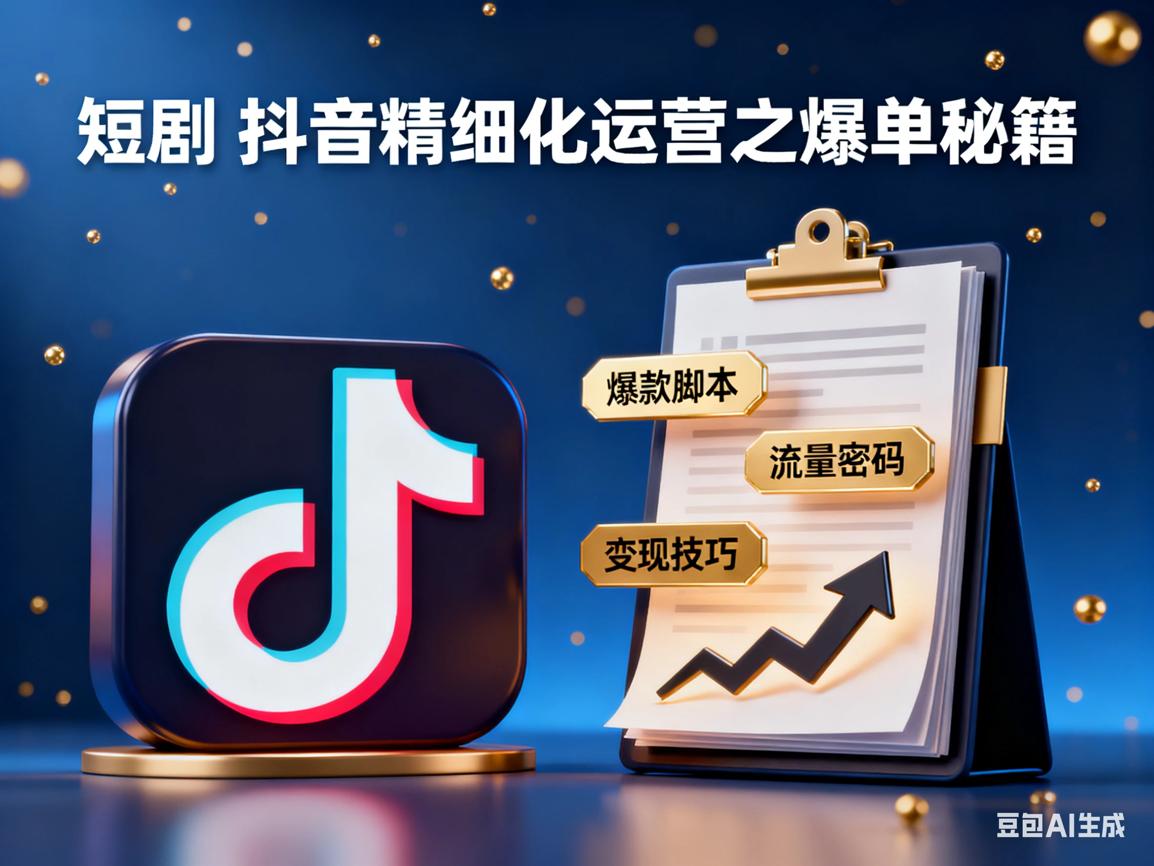 短剧 抖音精细化运营之爆单秘籍-七量思维