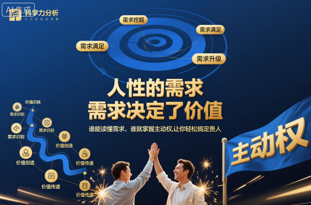 人性的需求，需求决定了价值，谁能读懂需求，谁就掌握主动权，让你轻松搞定贵人【文档】-七量思维