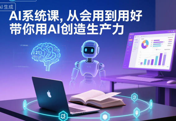 AI系统课，从会用到用好，带你用AI创造生产力-七量思维