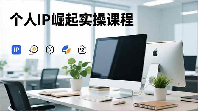 （16616期）个人IP崛起实操课程，IP思维塑造+赛道精准调研+账号高变现搭建+内容创作-七量思维
